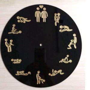 väggklocka kamasutra classic modell 2